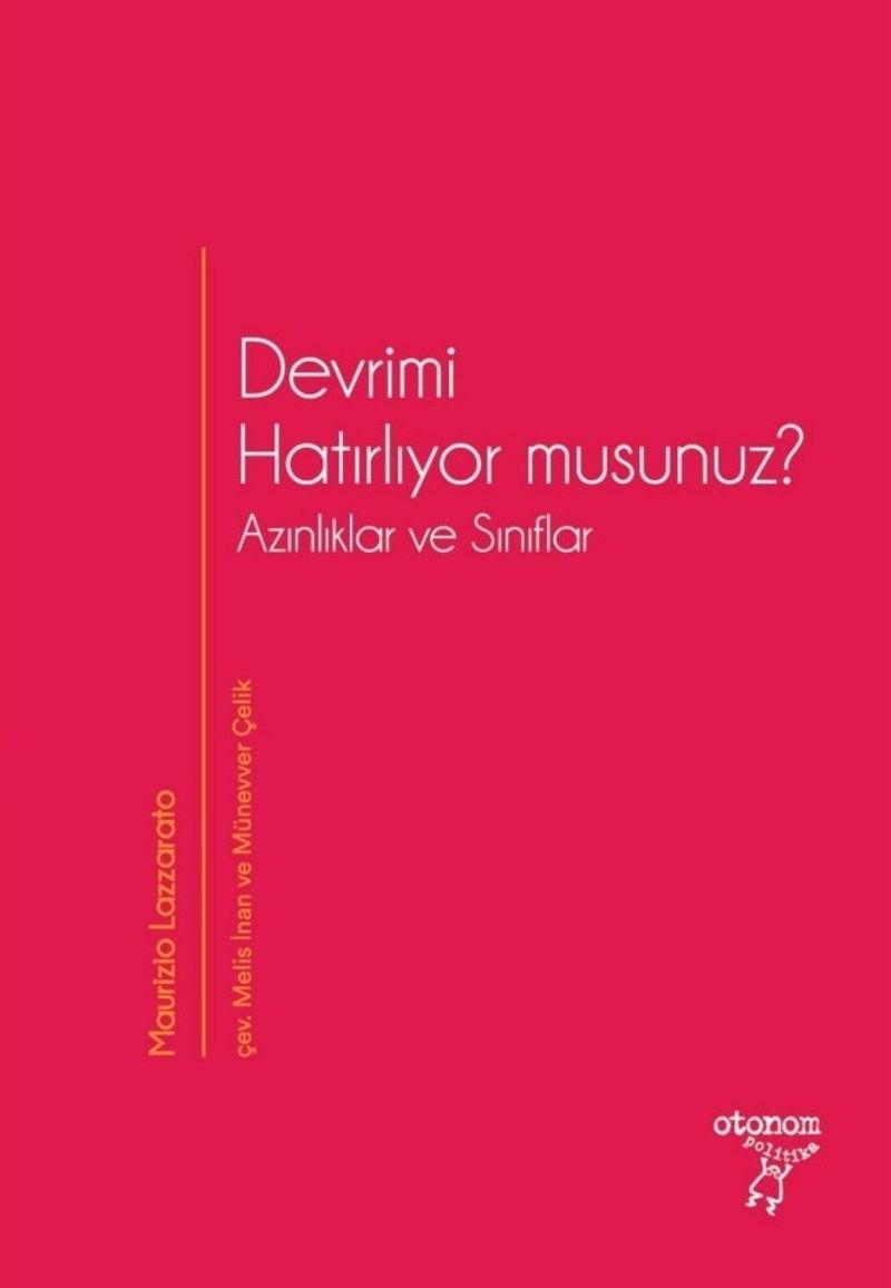 Devrimi Hatırlıyor musunuz? Azınlıklar ve Sınıflar kitap kapağı