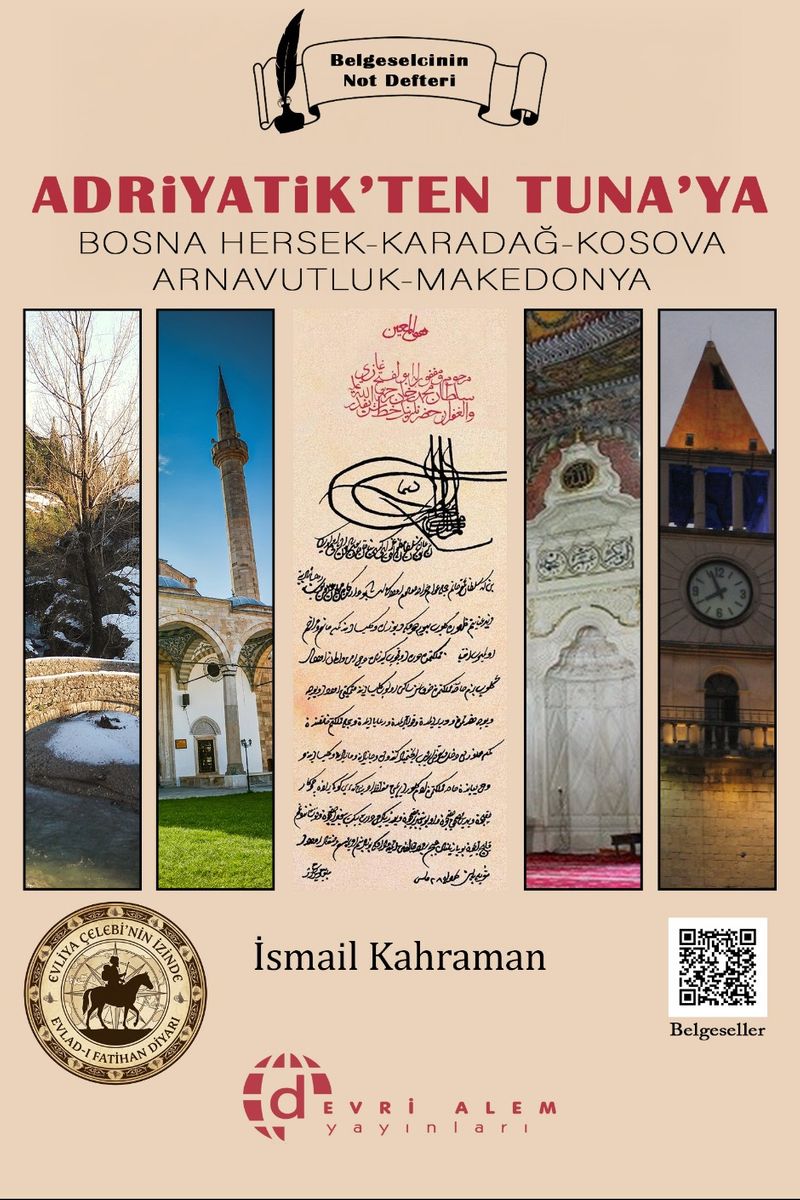 Adriyatik'ten Tuna Nehri'ne Bosna Hersek-Karadağ-Arnavutluk-Kosova-Makedonya kitap kapağı