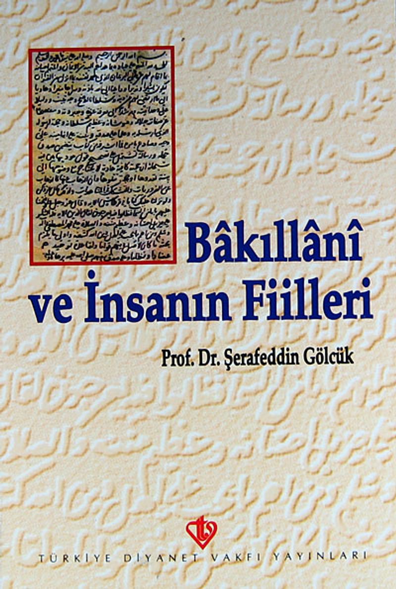 Bakıllani ve İnsanın Fiilleri kitap kapağı