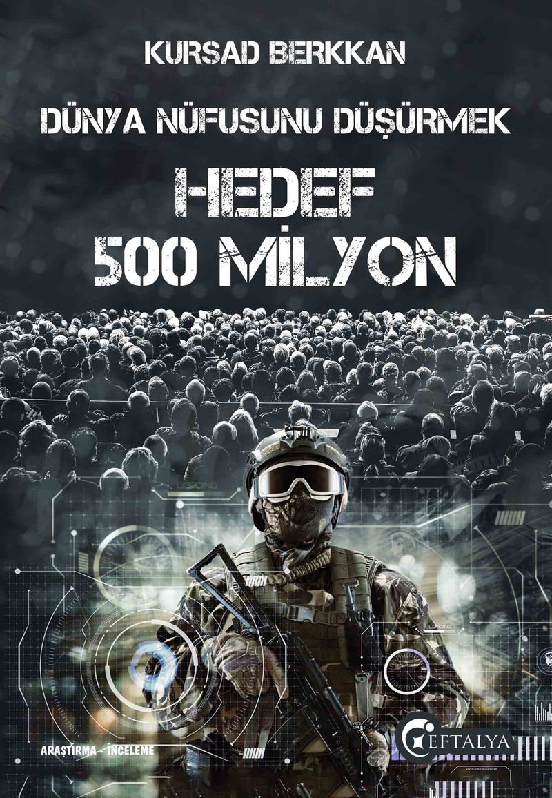 Dünya Nüfusunu Düşürmek Hedef 500 Milyon kitap kapağı