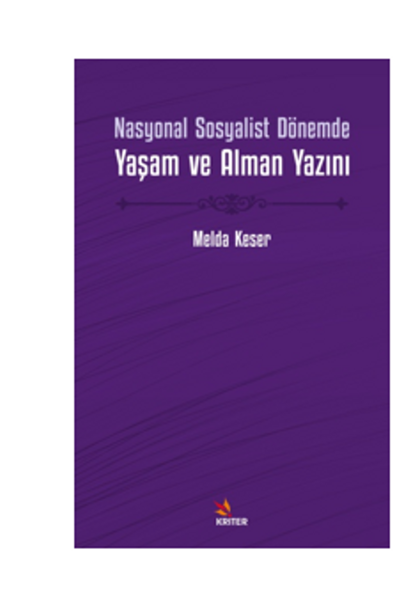 Nasyonal Sosyalist Dönemde Yaşam ve Alman Yazını kitap kapağı