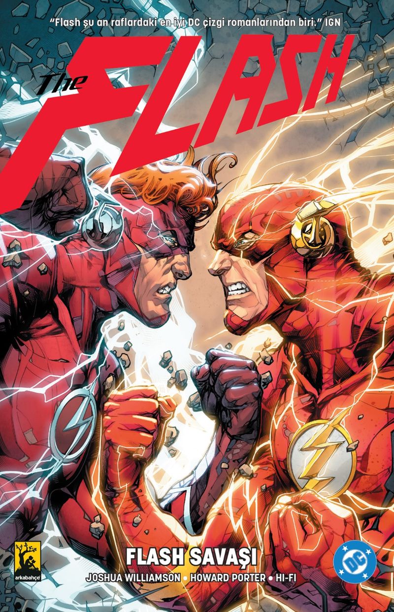 Flash Cilt 8: Flash Savaşı kitap kapağı