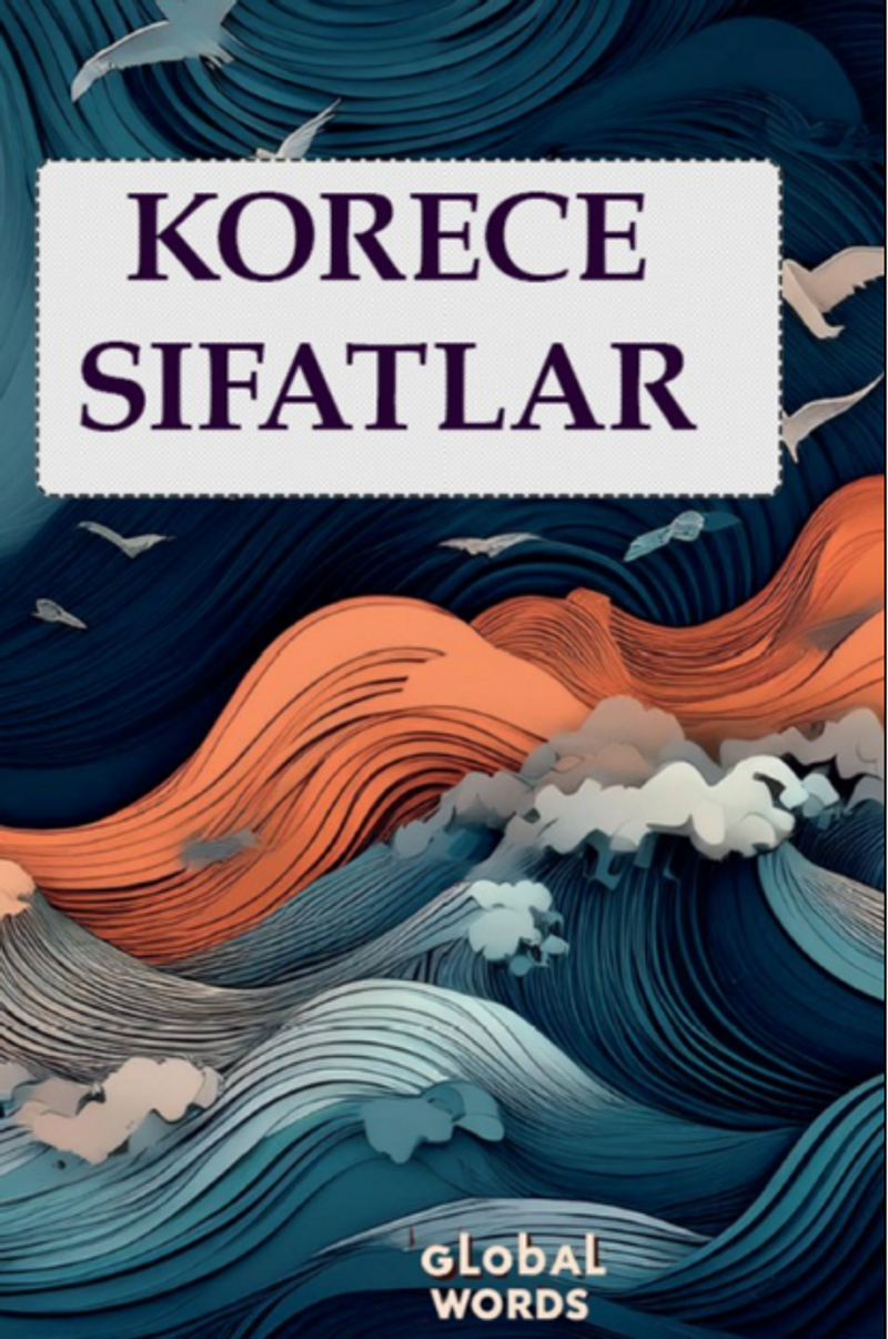 Korece Sıfatlar kitap kapağı