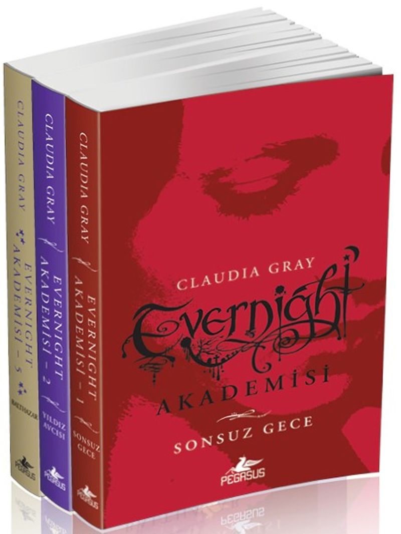 Evernight Akademisi Serisi Seti (3 Kitap) kitap kapağı