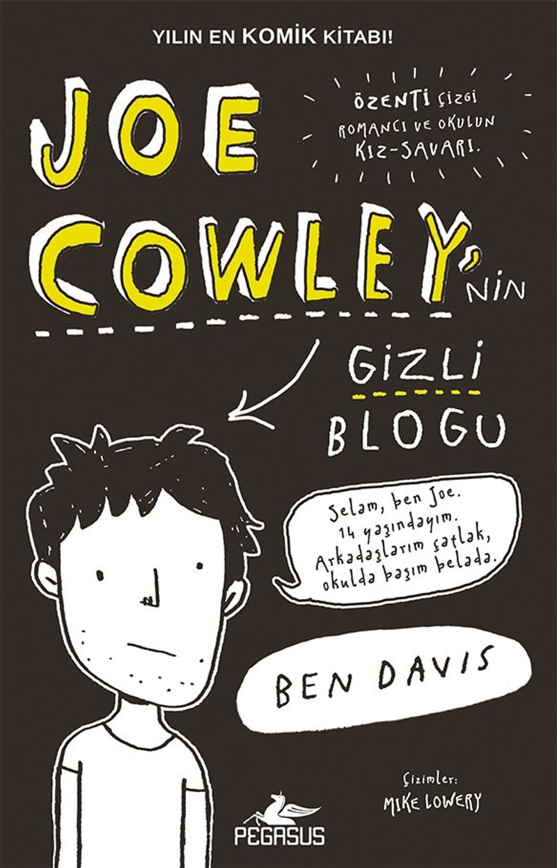 Joe Cowley'nin Gizli Blogu kitap kapağı