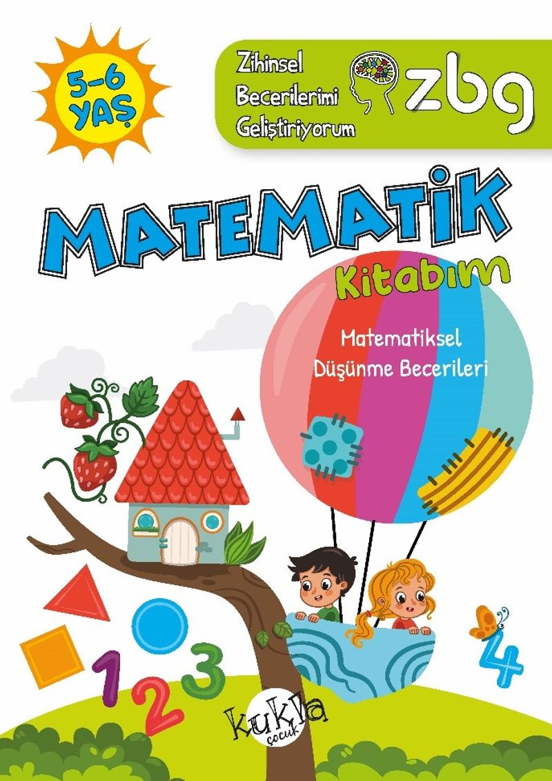ZBG 5-6 Yaş Matematik Kitabım kitap kapağı
