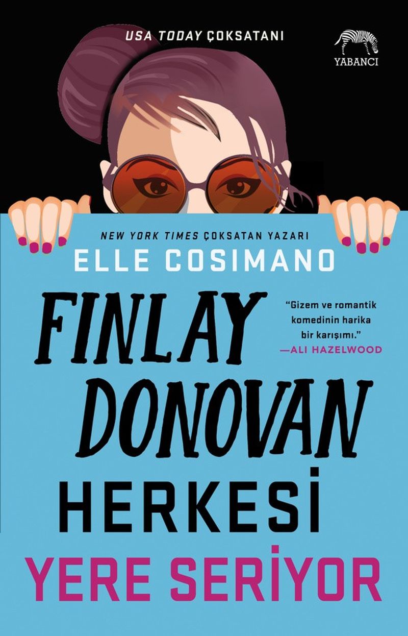 Finlay Donovan Herkesi Yere Seriyor kitap kapağı