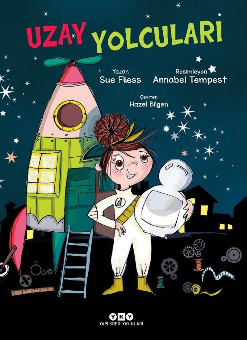 Uzay Yolcuları kitap kapağı