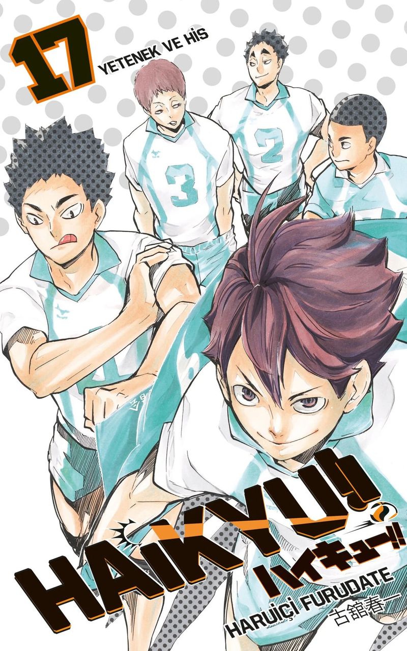 Haikyu!! 17. Cilt / Yetenek ve His kitap kapağı
