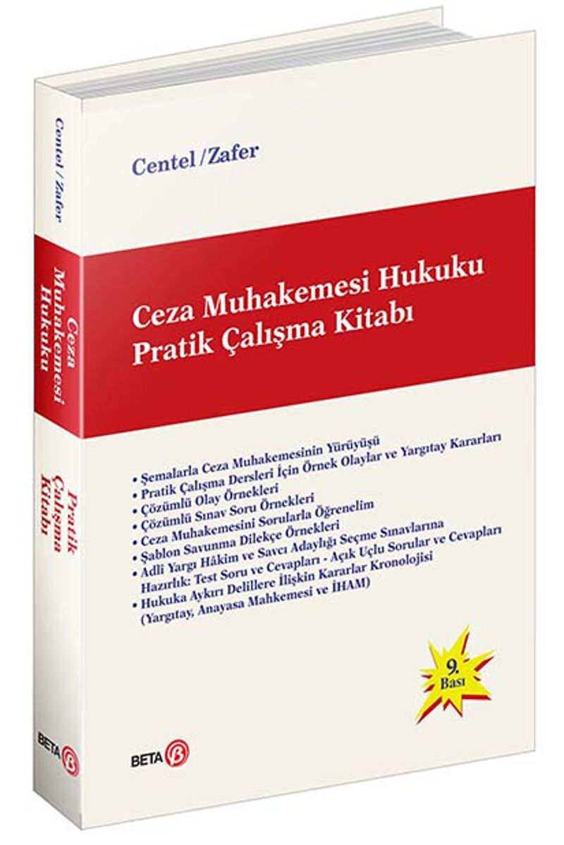 Ceza Muhakemesi Hukuku Pratik Çalışma Kitabı kitap kapağı