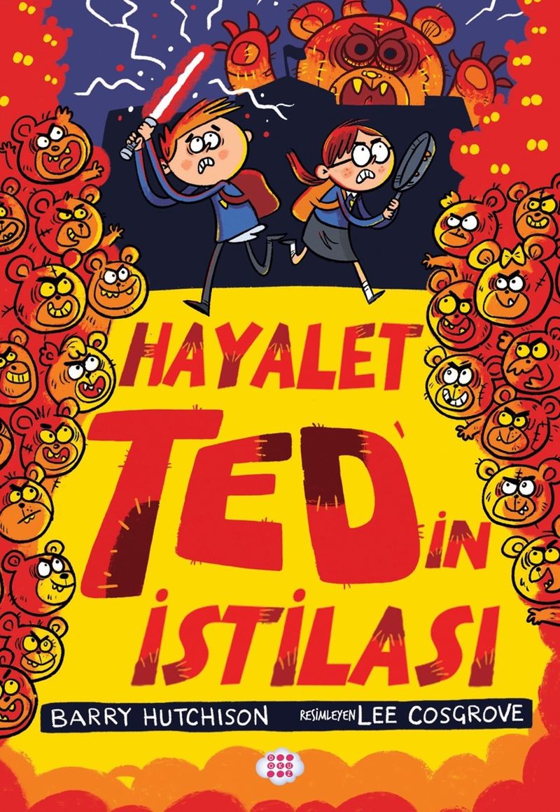 Hayalet Ted'in İstilası 3 kitap kapağı
