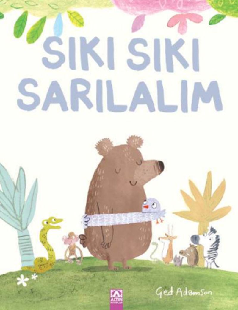 Sıkı Sıkı Sarılalım kitap kapağı