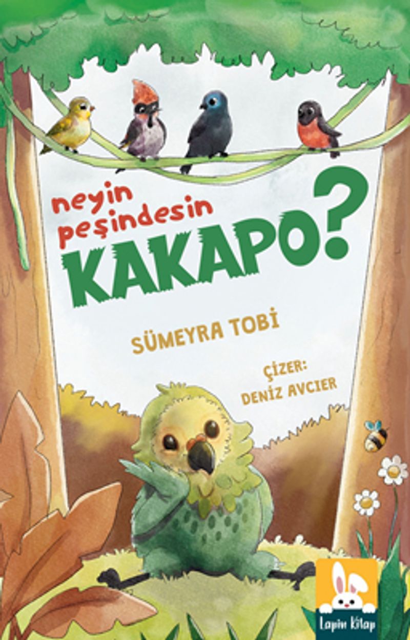 Neyin Peşindesin Kakapo? kitap kapağı