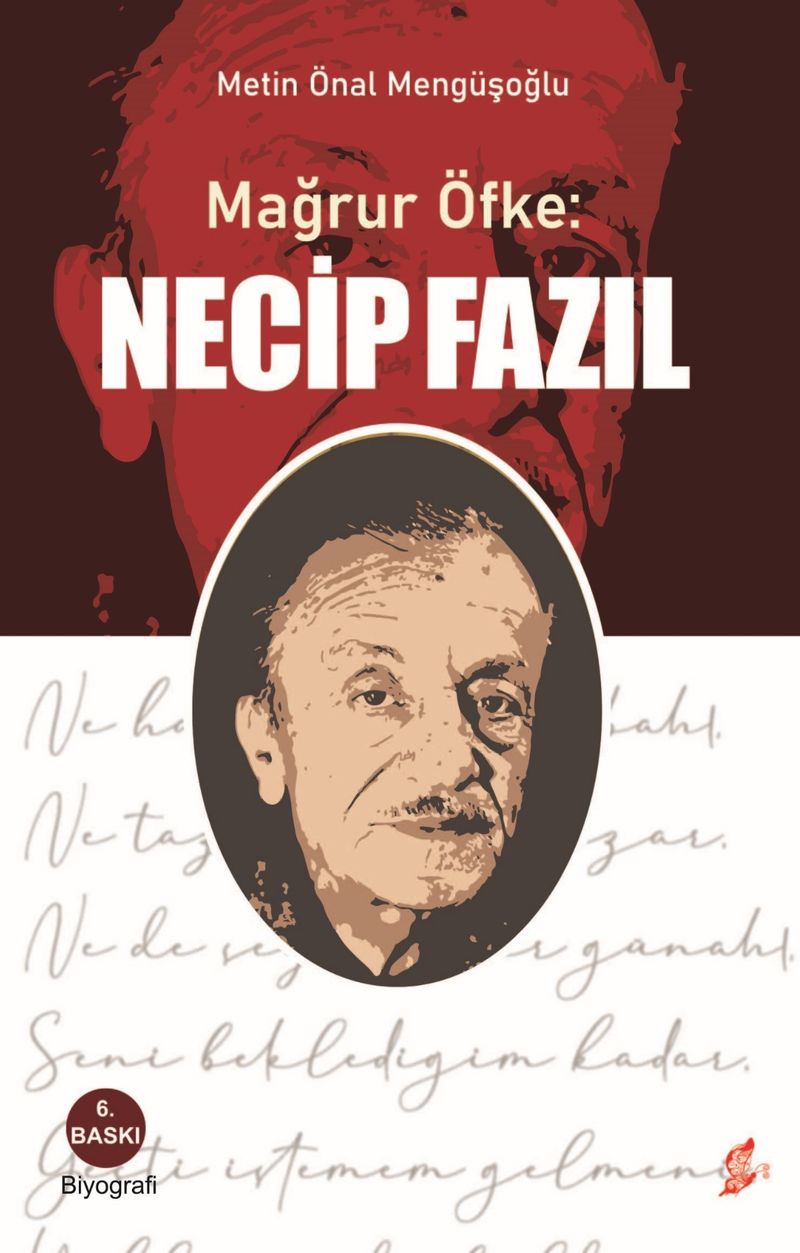 Mağrur Öfke: Necip Fazıl kitap kapağı