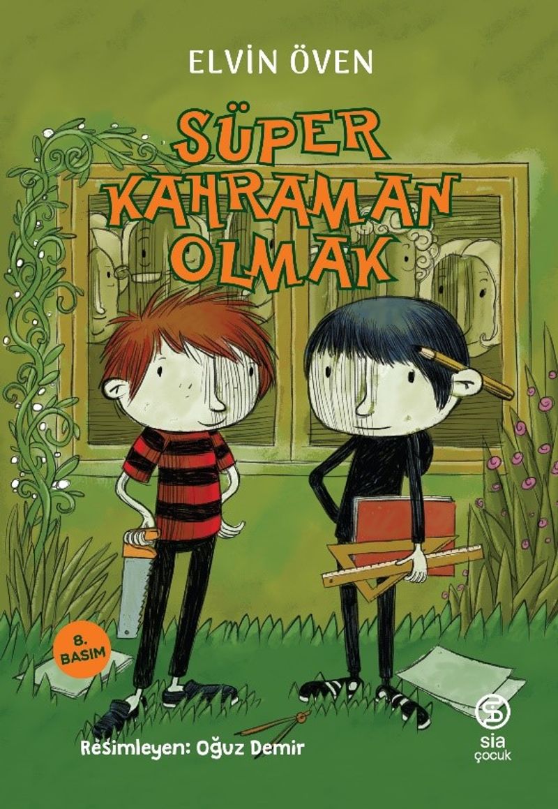 Süper Kahraman Olmak kitap kapağı