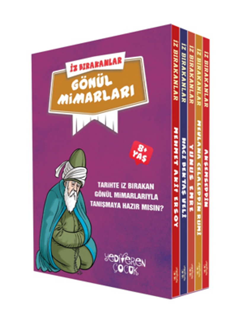 İz Bırakanlar - Gönül Mimarları Set kitap kapağı