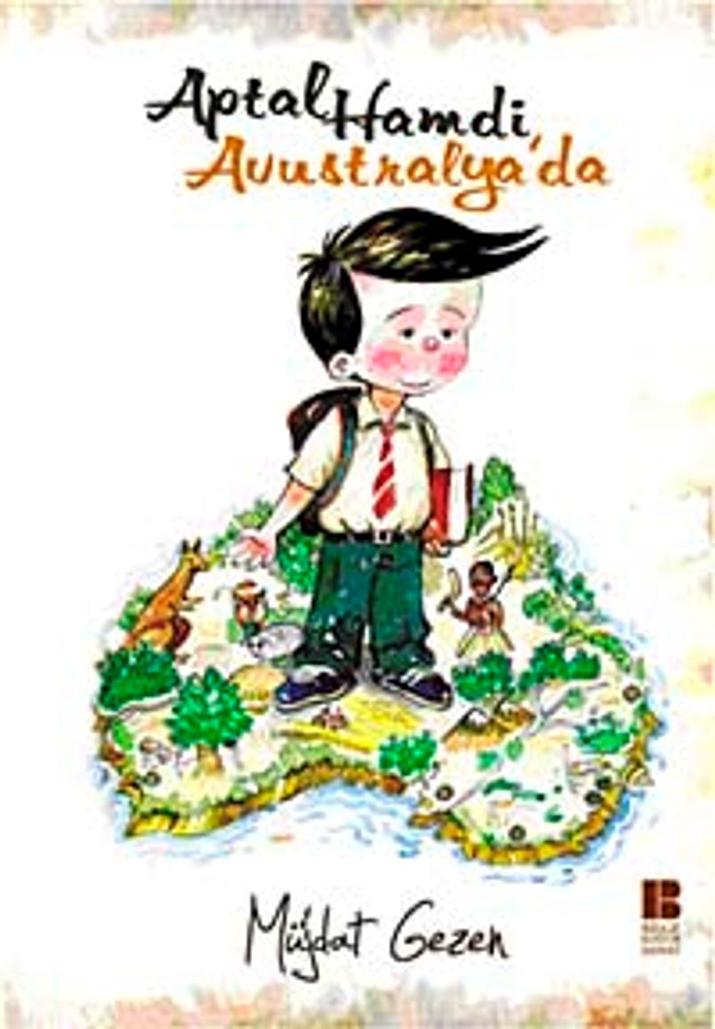 Aptal Hamdi Avusturalya'da kitap kapağı