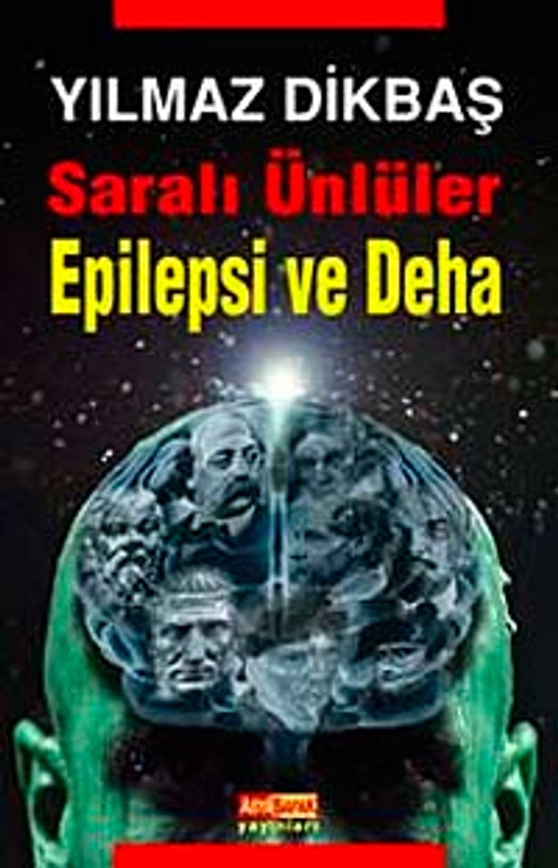 Saralı Ünlüler / Epilepsi ve Deha kitap kapağı