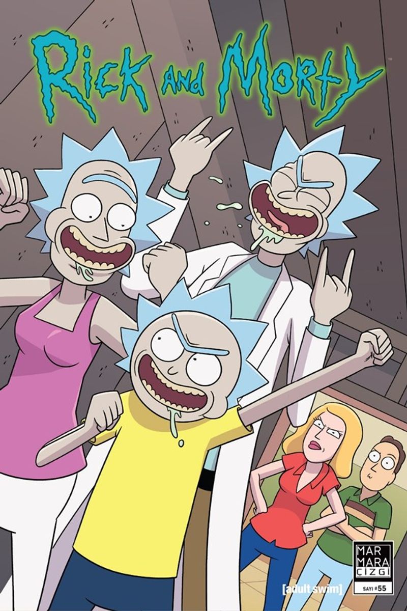 Rick and Morty #55 kitap kapağı