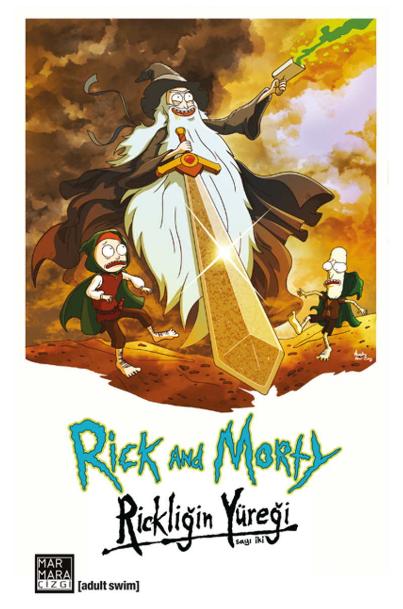 Rick and Morty Rickliğin Yüreği Sayı 2 kitap kapağı