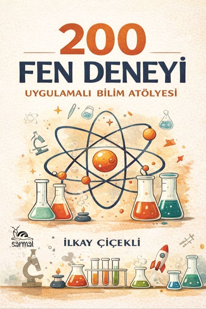 200 Fen Deneyi Uygulamalı Bilim Atölyesi kitap kapağı