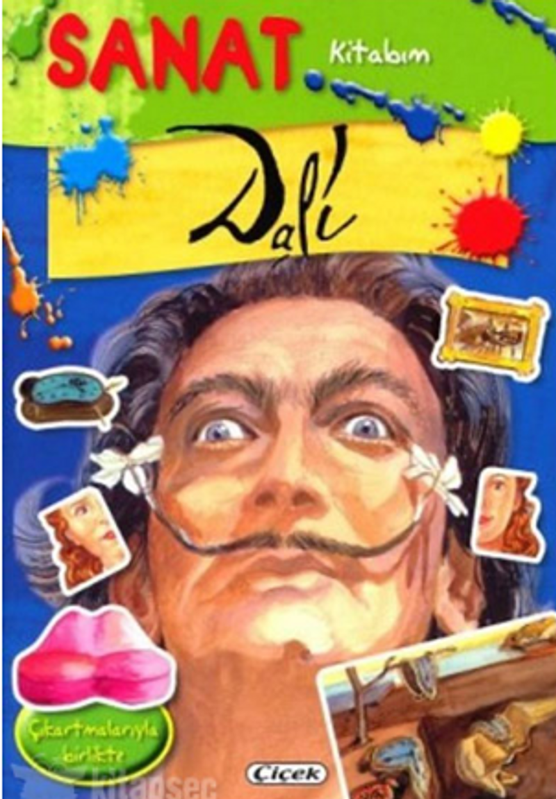 Sanat Kitabım - Dali kitap kapağı