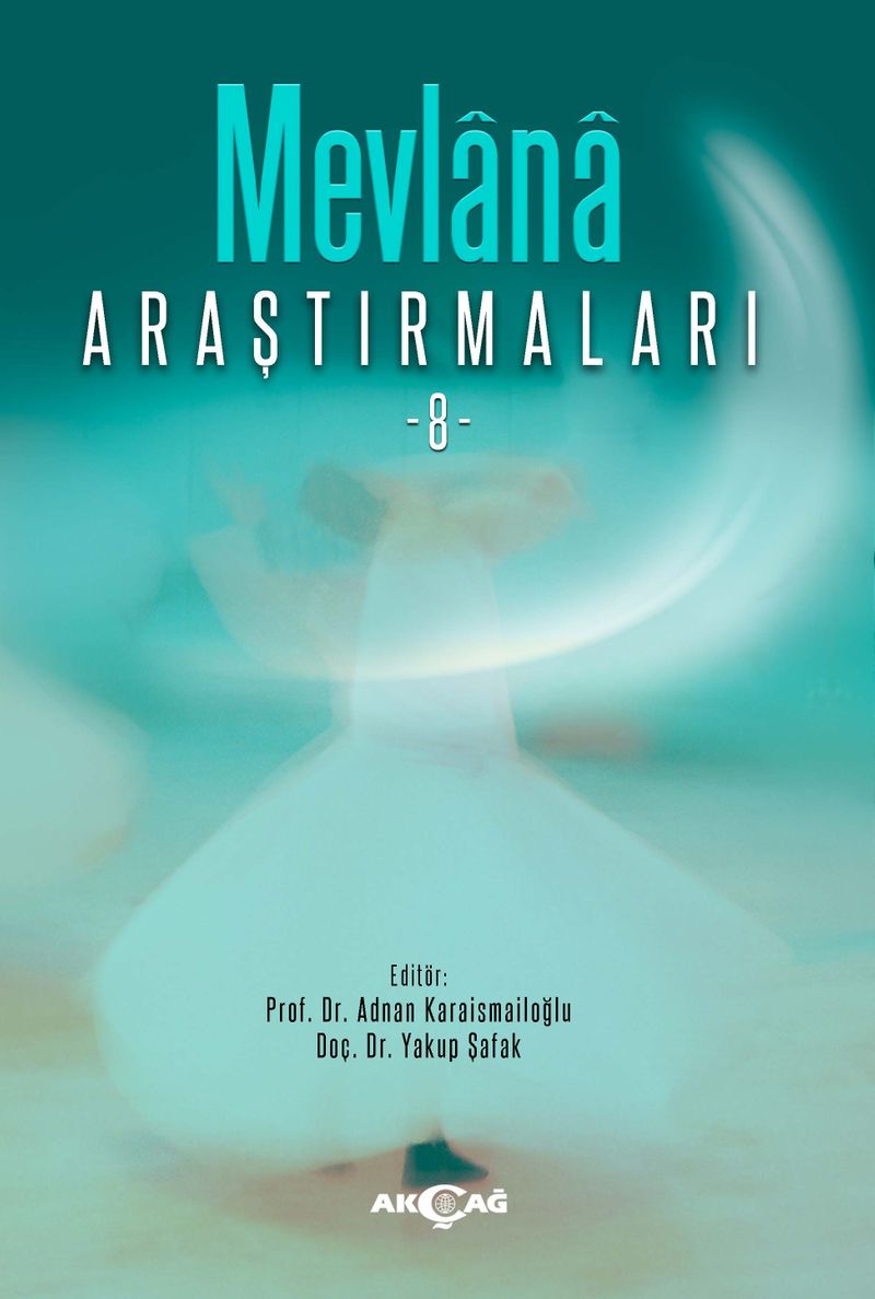 Mevlana Araştırmaları 8 kitap kapağı