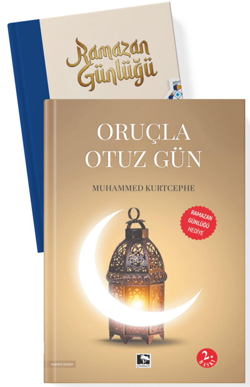 Oruçla Otuz Gün (Ramazan Günlüğü Hediyeli) kitap kapağı