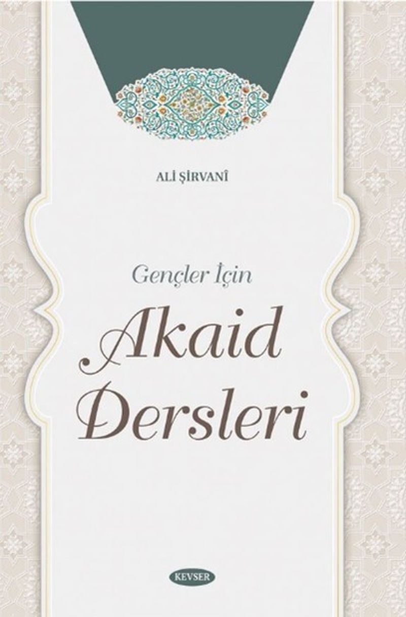 Gençler İçin Akaid Dersleri kitap kapağı