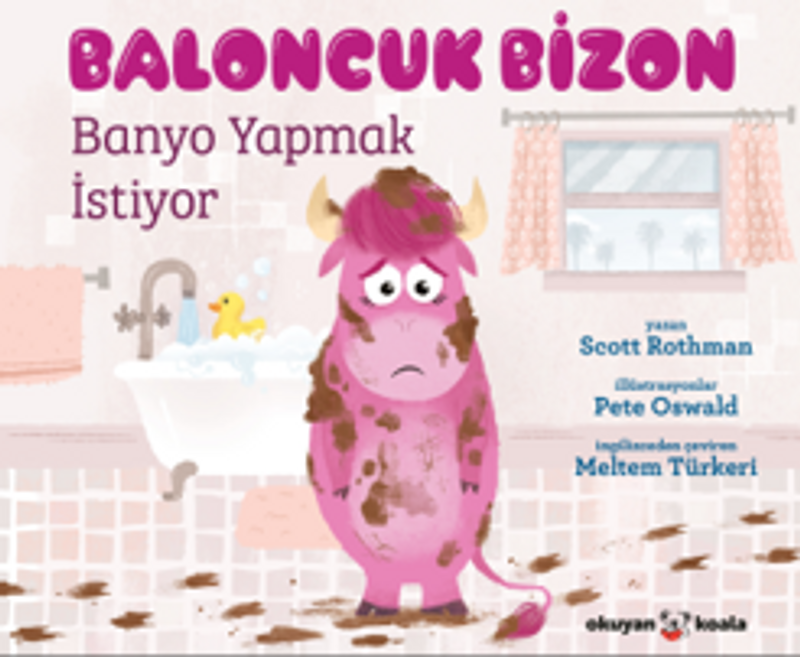 Baloncuk Bizon Banyo Yapmak İstiyor kitap kapağı