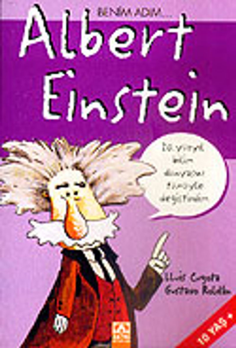 Benim Adım Albert Einstein kitap kapağı