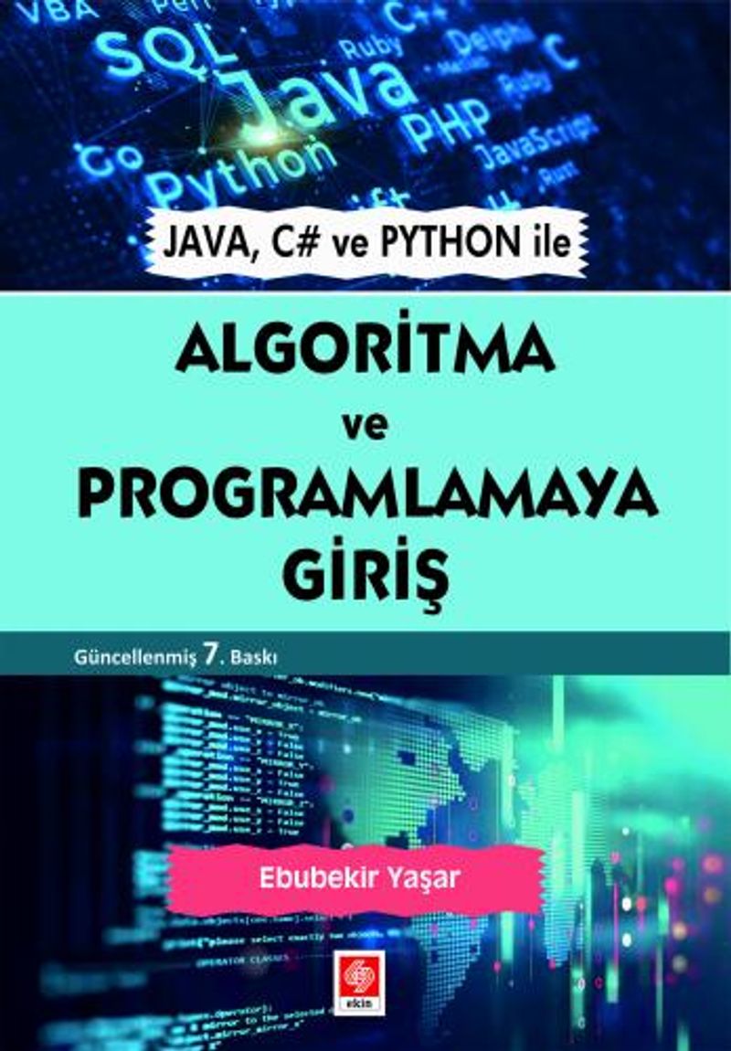 Algoritma ve Programlamaya Giriş kitap kapağı