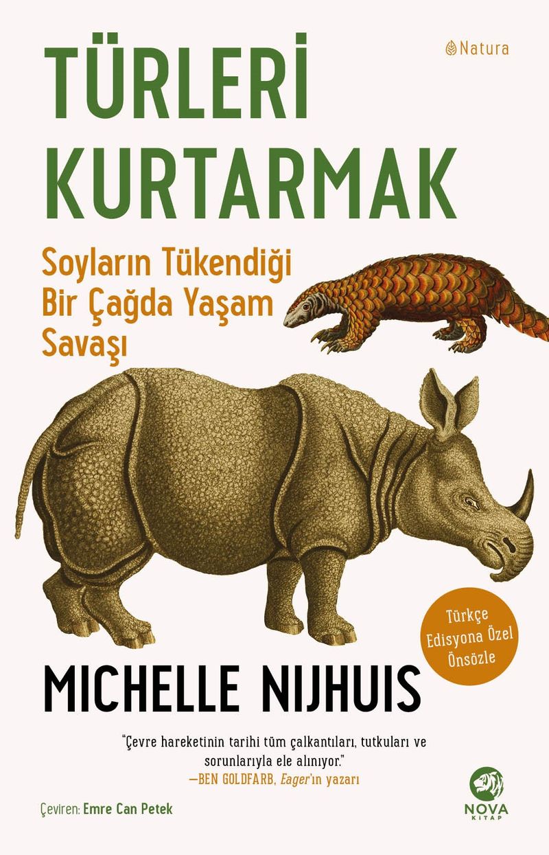 Türleri Kurtarmak: Soyların Tükendiği Bir Çağda Yaşam Savaşı kitap kapağı