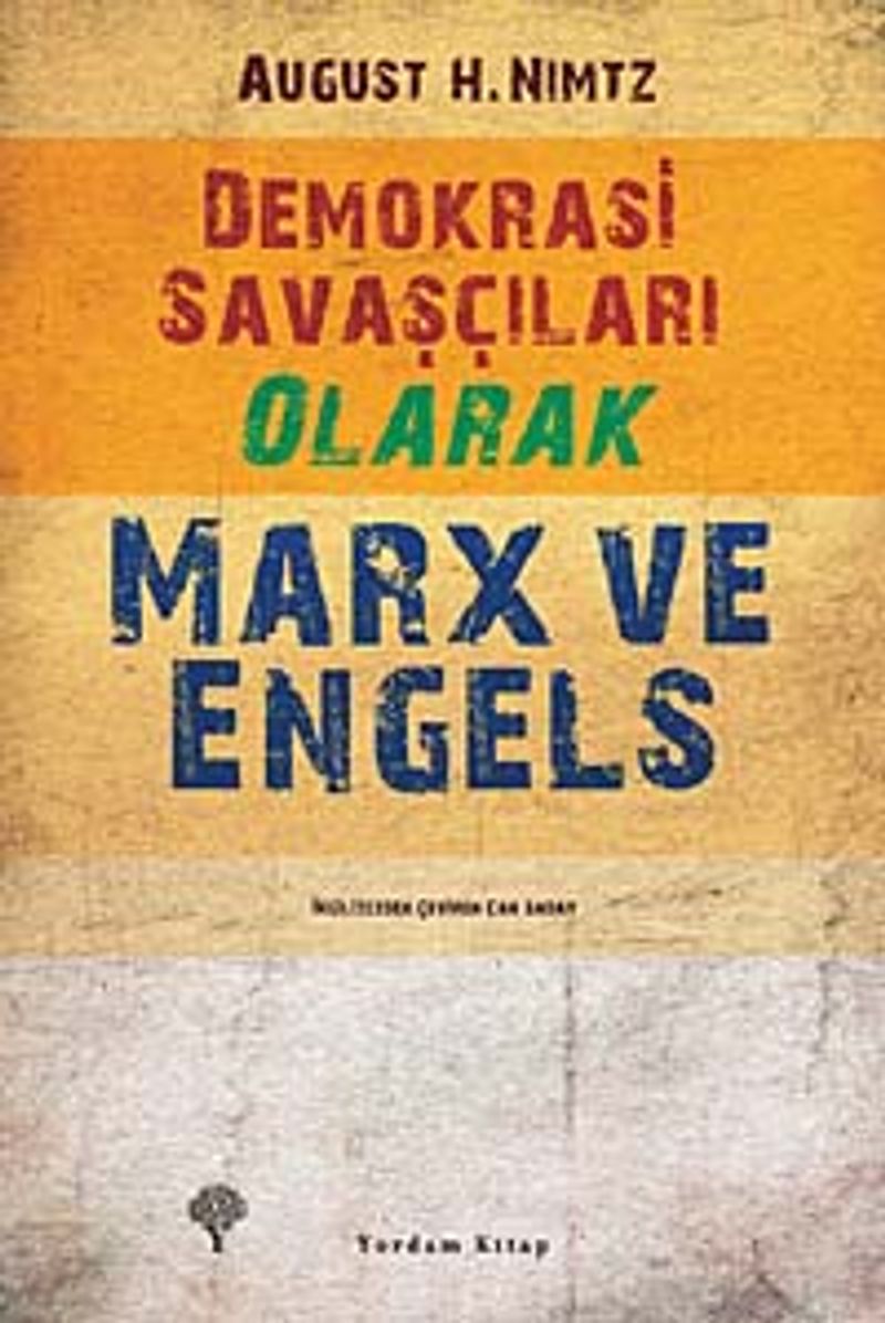 Demokrasi Savaşçıları Olarak Marx ve Engels kitap kapağı