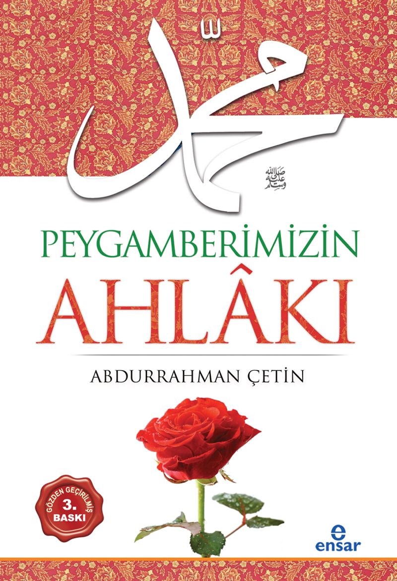 Peygamberimizin Ahlakı kitap kapağı
