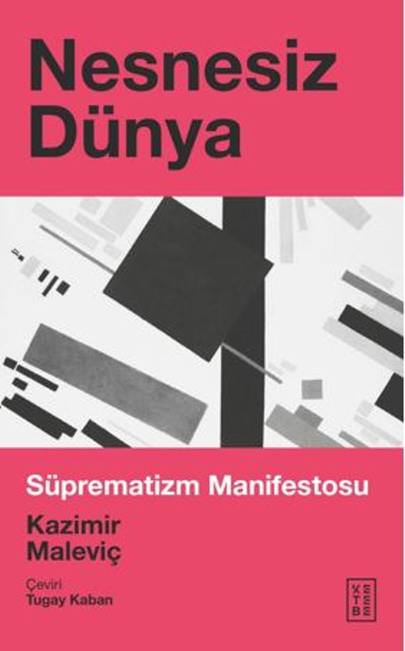 Nesnesiz Dünya / Süprematizm Manifestosu kitap kapağı