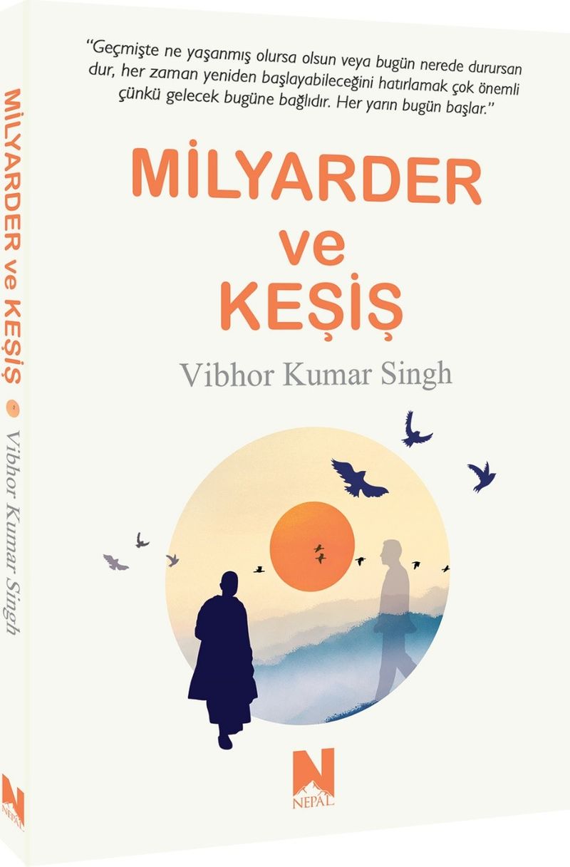Milyarder ve Keşiş kitap kapağı