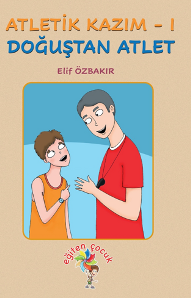 Atletik Kazım 1 / Doğuştan Atlet kitap kapağı
