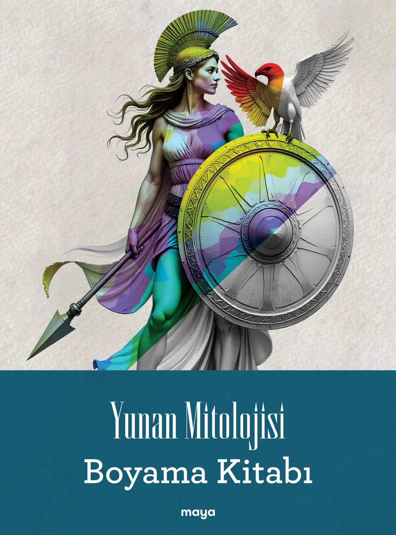 Yunan Mitolojisi Boyama Kitabı kitap kapağı