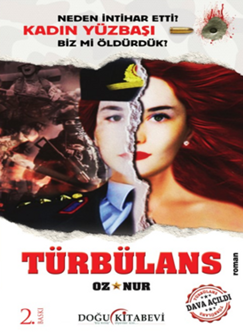 Türbülans kitap kapağı