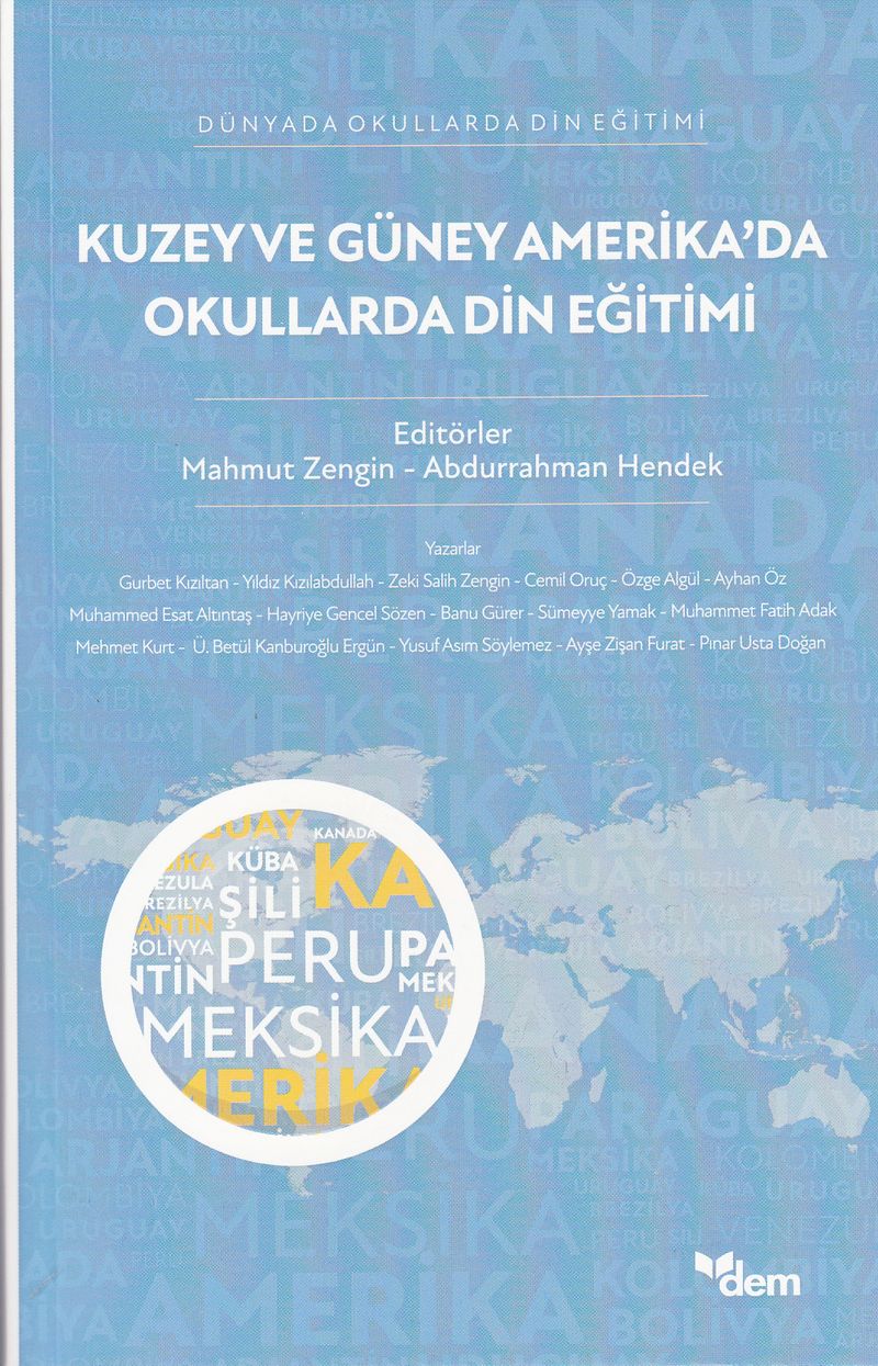 Kuzey ve Güney Amerika'da Okullarda Din Eğitimi kitap kapağı