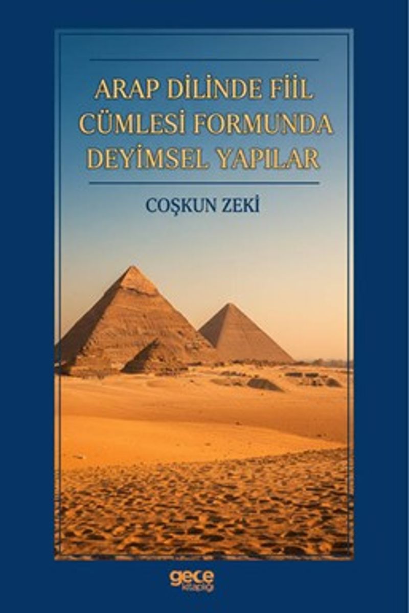 Arap Dilinde Fiil Cümlesi Formunda Deyimsel Yapılar kitap kapağı