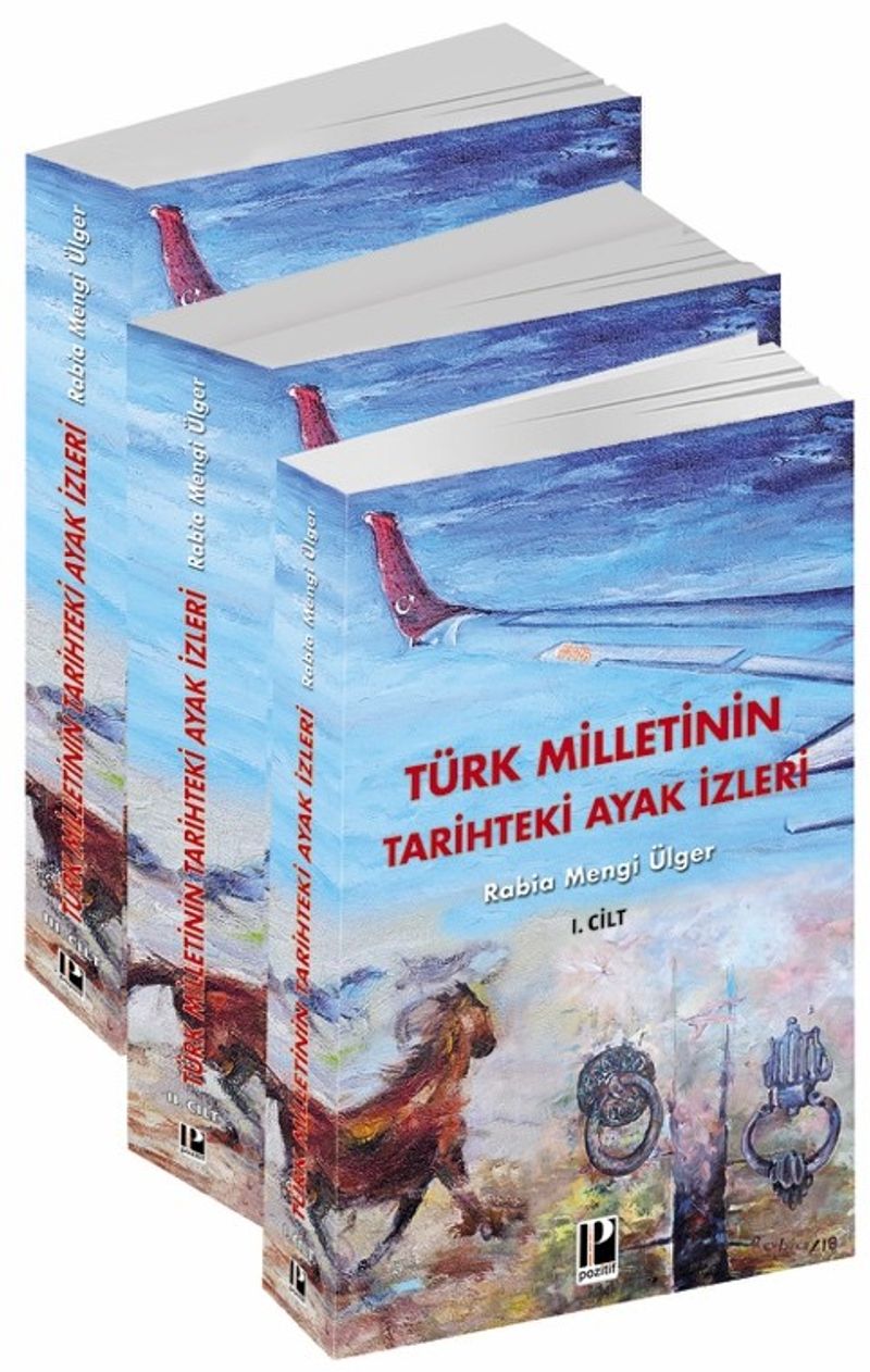 Türk Milletinin Tarihteki Ayak İzleri (3 Cilt) kitap kapağı