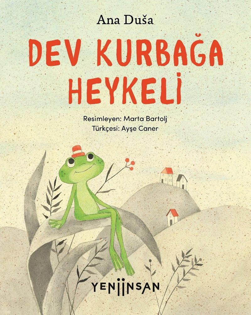 Dev Kurbağa Heykeli kitap kapağı