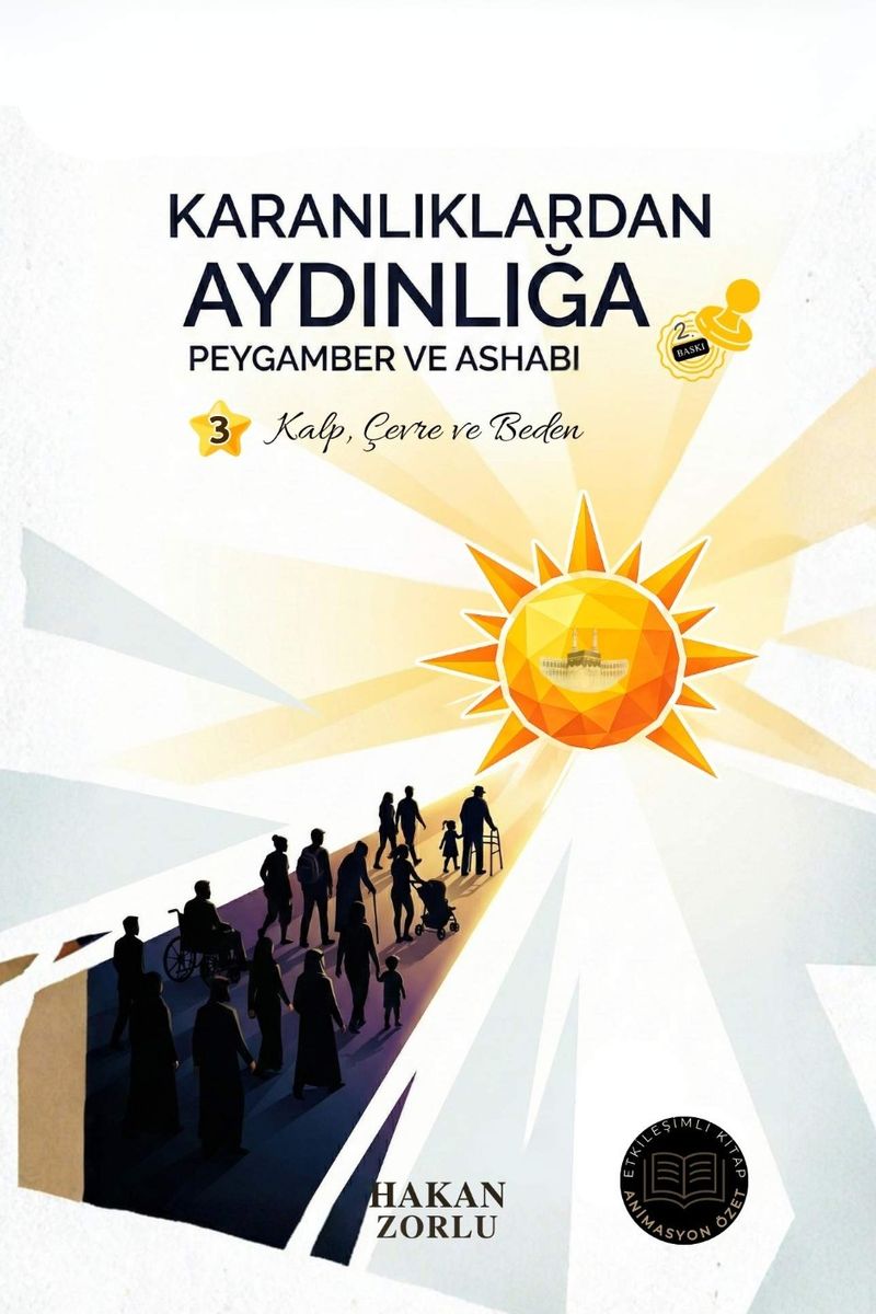 Karanlıklardan Aydınlığa Peygamber ve Ashabı 3 kitap kapağı