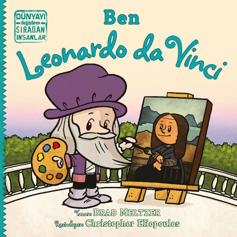 Ben Leonardo da Vinci kitap kapağı