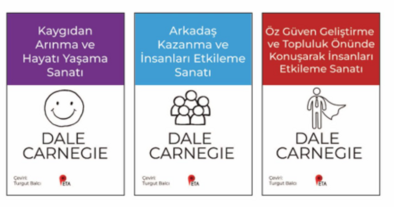 Dale Carnegie (3'lü Set) kitap kapağı