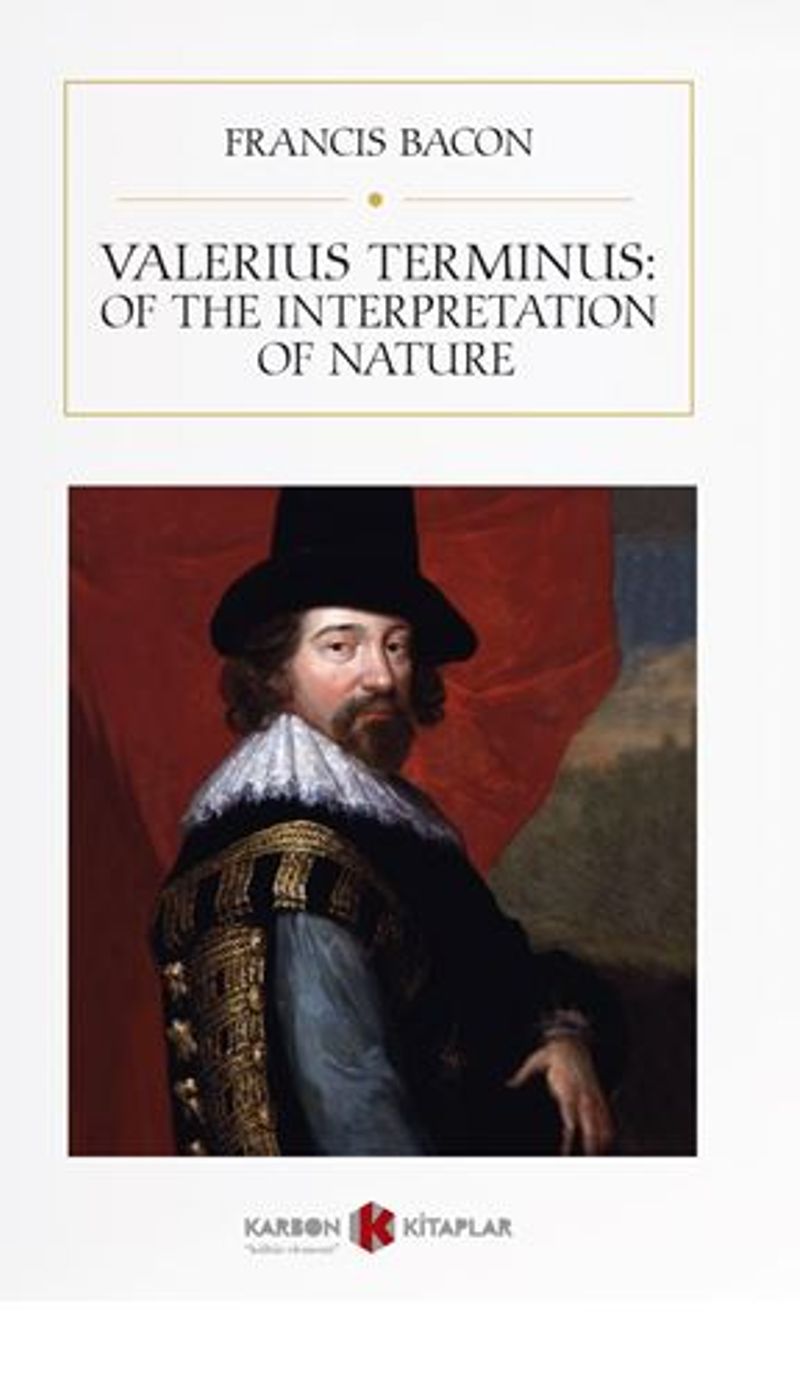 Valerius Terminus: Of The Interpretation Of Nature kitap kapağı