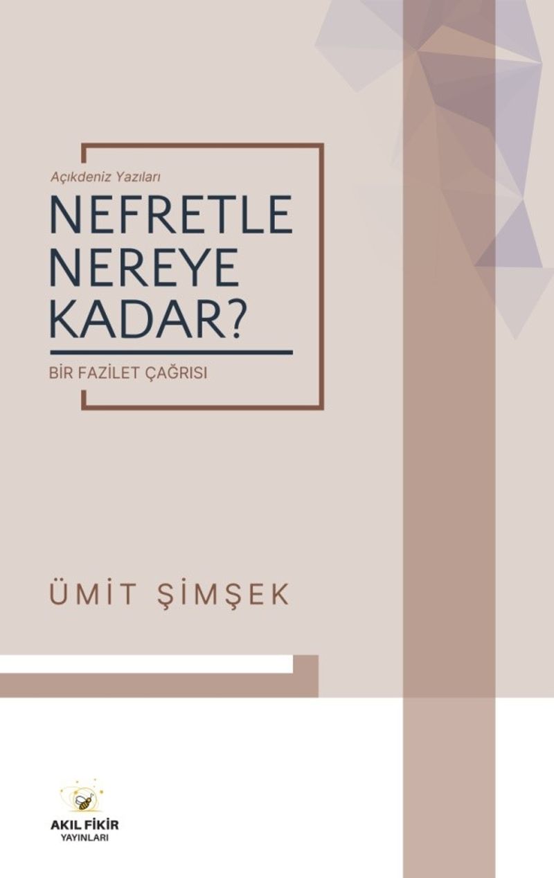 Nefretle Nereye Kadar? kitap kapağı