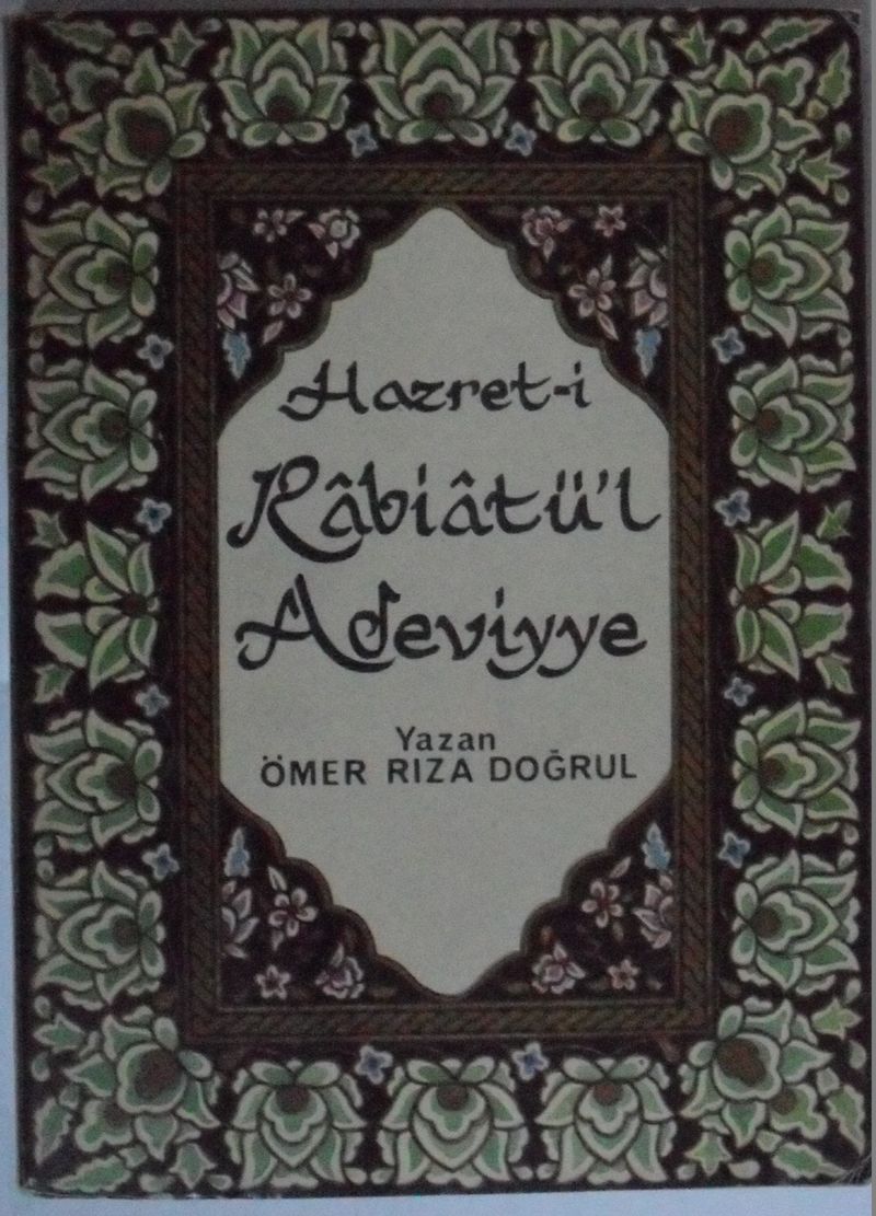 Hazret-i Rabiatül Adeviyye Kod: 11-D-11 kitap kapağı